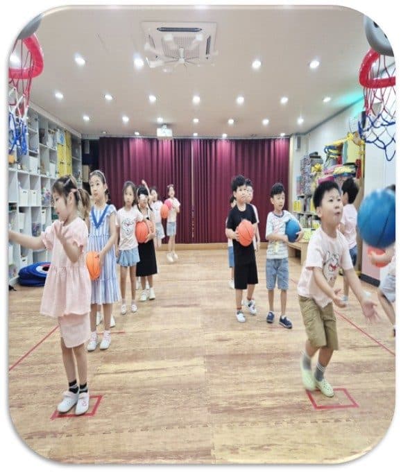 체육 활동 모습 1